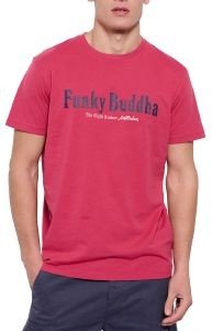 T-SHIRT FUNKY BUDDHA FBM007-021-04 ΡΟΖ (XL) T-SHIRT FUNKY BUDDHA FBM007-021-04 ΡΟΖ (XL)