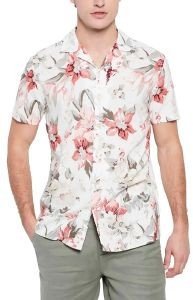 ΠΟΥΚΑΜΙΣΟ FUNKY BUDDHA FBM007-073-05 FLORAL ΛΕΥΚΟ (S) ΠΟΥΚΑΜΙΣΟ FUNKY BUDDHA FBM007-073-05 FLORAL ΛΕΥΚΟ (S)