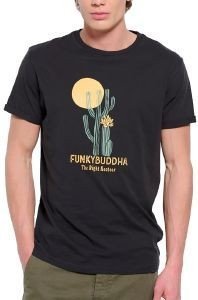 T-SHIRT FUNKY BUDDHA FBM007-370-04 ΑΝΘΡΑΚΙ (M) T-SHIRT FUNKY BUDDHA FBM007-370-04 ΑΝΘΡΑΚΙ (M)