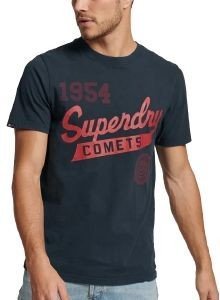T-SHIRT SUPERDRY OVIN VINTAGE HOME RUN M1011469A ΣΚΟΥΡΟ ΜΠΛΕ (M) T-SHIRT SUPERDRY OVIN VINTAGE HOME RUN M1011469A ΣΚΟΥΡΟ ΜΠΛΕ (M)