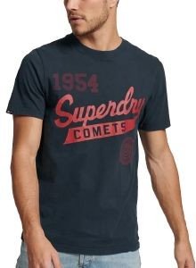 T-SHIRT SUPERDRY OVIN VINTAGE HOME RUN M1011469A   (L)