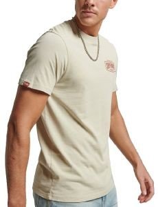 T-SHIRT SUPERDRY OVIN VINTAGE SCRIPT WORKWEAR M1011473A ΜΠΕΖ (XXL) T-SHIRT SUPERDRY OVIN VINTAGE SCRIPT WORKWEAR M1011473A ΜΠΕΖ (XXL)