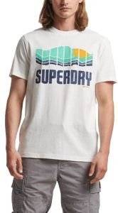 T-SHIRT SUPERDRY OVIN VINTAGE GREAT OUTDOORS M1011531A ����� (M)