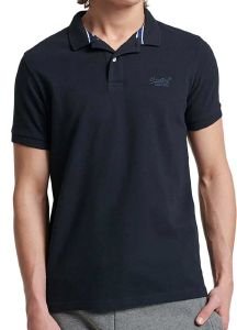 T-SHIRT POLO SUPERDRY OVIN CLASSIC PIQUE M1110343A ΜΠΛΕ ΣΚΟΥΡΟ (XXXL) T-SHIRT POLO SUPERDRY OVIN CLASSIC PIQUE M1110343A ΜΠΛΕ ΣΚΟΥΡΟ (XXXL)