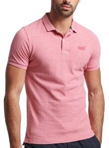T-SHIRT POLO SUPERDRY OVIN CLASSIC PIQUE M1110343A ΡΟΖ ΜΕΛΑΝΖΕ (XL) T-SHIRT POLO SUPERDRY OVIN CLASSIC PIQUE M1110343A ΡΟΖ ΜΕΛΑΝΖΕ (XL)