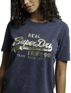 T-SHIRT SUPERDRY VL EMBELLISH W1011143A ΜΠΛΕ (S) T-SHIRT SUPERDRY VL EMBELLISH W1011143A ΜΠΛΕ (S)