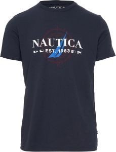 T-SHIRT NAUTICA GRAPHIC LOGO V35700 4NV ΣΚΟΥΡΟ ΜΠΛΕ (L) T-SHIRT NAUTICA GRAPHIC LOGO V35700 4NV ΣΚΟΥΡΟ ΜΠΛΕ (L)