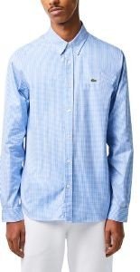 ΠΟΥΚΑΜΙΣΟ LACOSTE ΚΑΡΟ CH2932 F6Z ΓΑΛΑΖΙΟ/ΛΕΥΚΟ (40) ΠΟΥΚΑΜΙΣΟ LACOSTE ΚΑΡΟ CH2932 F6Z ΓΑΛΑΖΙΟ/ΛΕΥΚΟ (40)
