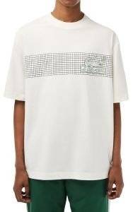 T-SHIRT LACOSTE TENNIS PRINT TH5590 70V ����� (XXXL)