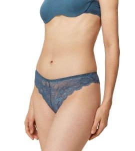 ΣΛΙΠΑΚΙ TRIUMPH TEMPTING LACE BRAZILIAN STRING ΜΠΛΕ ΡΑΦ (L) ΣΛΙΠΑΚΙ TRIUMPH TEMPTING LACE BRAZILIAN STRING ΜΠΛΕ ΡΑΦ (L)