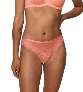 ΣΛΙΠΑΚΙ TRIUMPH TEMPTING TULLE_01 STRING ΚΟΡΑΛΙ (L) ΣΛΙΠΑΚΙ TRIUMPH TEMPTING TULLE_01 STRING ΚΟΡΑΛΙ (L)