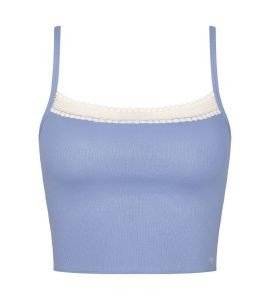 CROP TOP SLOGGI GO RIBBED  (S)