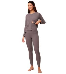 TRIUMPH ΚΟΛΑΝ TRIUMPH NATURAL SPOTLIGHT RIB COMFORT STRETCH ΓΚΡΙ