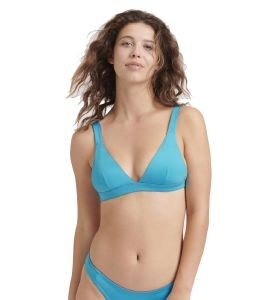BIKINI TOP SLOGGI SHORE FORNILLO TRIANGLE ΣΚΟΥΡΟ ΤΥΡΚΟΥΑΖ (S) BIKINI TOP SLOGGI SHORE FORNILLO TRIANGLE ΣΚΟΥΡΟ ΤΥΡΚΟΥΑΖ (S)