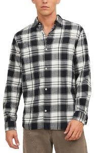 ΠΟΥΚΑΜΙΣΟ JACK & JONES JORJOSHUA CHECK 12227596 ΛΕΥΚΟ/ΜΑΥΡΟ (S) ΠΟΥΚΑΜΙΣΟ JACK & JONES JORJOSHUA CHECK 12227596 ΛΕΥΚΟ/ΜΑΥΡΟ (S)