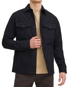ΠΟΥΚΑΜΙΣΟ JACK & JONES JPRROY SOLID OVERSHIRT 12243296 ΜΑΥΡΟ (S) ΠΟΥΚΑΜΙΣΟ JACK & JONES JPRROY SOLID OVERSHIRT 12243296 ΜΑΥΡΟ (S)