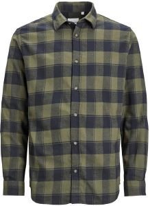 ΠΟΥΚΑΜΙΣΟ JACK & JONES JJPLAIN ΚΑΡΟ 12236873 ΣΚΟΥΡΟ ΠΡΑΣΙΝΟ (XL) ΠΟΥΚΑΜΙΣΟ JACK & JONES JJPLAIN ΚΑΡΟ 12236873 ΣΚΟΥΡΟ ΠΡΑΣΙΝΟ (XL)