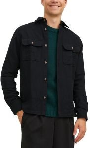 ΠΟΥΚΑΜΙΣΟ JACK & JONES JJDARREN FLANNEL CHECK OVERSHIRT 12236958 ΜΑΥΡΟ (S) ΠΟΥΚΑΜΙΣΟ JACK & JONES JJDARREN FLANNEL CHECK OVERSHIRT 12236958 ΜΑΥΡΟ (S)