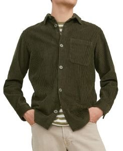 ΠΟΥΚΑΜΙΣΟ JACK & JONES JJKENDRICK CORD OVERSHIRT 12236938 ΣΚΟΥΡΟ ΠΡΑΣΙΝΟ (XL) ΠΟΥΚΑΜΙΣΟ JACK & JONES JJKENDRICK CORD OVERSHIRT 12236938 ΣΚΟΥΡΟ ΠΡΑΣΙΝΟ (XL)