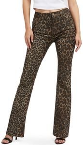  GUESS SEXY FLARE W3YA0LD52K1 LEOPARD 