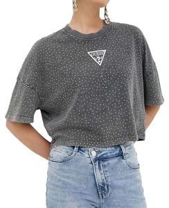 CROP TOP GUESS STARS W3YI32K8FQ0 ΓΚΡΙ (XS) CROP TOP GUESS STARS W3YI32K8FQ0 ΓΚΡΙ (XS)