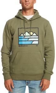 HOODIE QUIKSILVER LANDSCAPE LINES EQYFT04832 ΧΑΚΙ (L) HOODIE QUIKSILVER LANDSCAPE LINES EQYFT04832 ΧΑΚΙ (L)