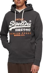 HOODIE SUPERDRY OVIN CLASSIC VL HERITAGE M2013126A WASHED ΜΑΥΡΟ (L) HOODIE SUPERDRY OVIN CLASSIC VL HERITAGE M2013126A WASHED ΜΑΥΡΟ (L)