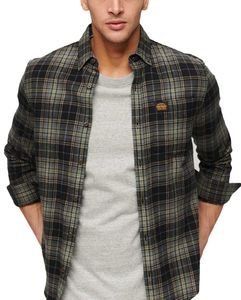 ΠΟΥΚΑΜΙΣΟ SUPERDRY OVIN COTTON ΚΑΡΟ LUMBERJACK M4010727A ΜΑΥΡΟ (XXXL) ΠΟΥΚΑΜΙΣΟ SUPERDRY OVIN COTTON ΚΑΡΟ LUMBERJACK M4010727A ΜΑΥΡΟ (XXXL)