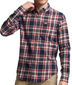 ΠΟΥΚΑΜΙΣΟ SUPERDRY OVIN COTTON LUMBERJACK ΚΑΡΟ M4010727A ΣΚΟΥΡΟ ΜΠΛΕ (M) ΠΟΥΚΑΜΙΣΟ SUPERDRY OVIN COTTON LUMBERJACK ΚΑΡΟ M4010727A ΣΚΟΥΡΟ ΜΠΛΕ (M)