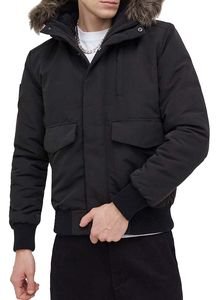 ΜΠΟΥΦΑΝ SUPERDRY OVIN EVEREST HOODED PUFFER BOMBER M5011742A ΜΑΥΡΟ (L) ΜΠΟΥΦΑΝ SUPERDRY OVIN EVEREST HOODED PUFFER BOMBER M5011742A ΜΑΥΡΟ (L)