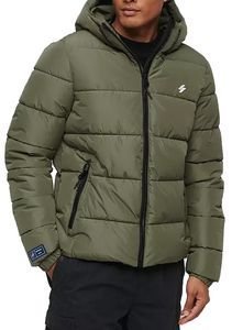 ΜΠΟΥΦΑΝ SUPERDRY HOODED SPORTS PUFFR M5011827A ΣΚΟΥΡΟ ΛΑΔΙ (M) ΜΠΟΥΦΑΝ SUPERDRY HOODED SPORTS PUFFR M5011827A ΣΚΟΥΡΟ ΛΑΔΙ (M)