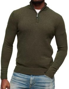  SUPERDRY OVIN ESSENTIAL EMB KNIT HENLEY M6110563A 