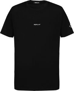 T-SHIRT REPLAY WITH LOGO PRINT M6644 .000.2660 098 ΜΑΥΡΟ (XXXL) T-SHIRT REPLAY WITH LOGO PRINT M6644 .000.2660 098 ΜΑΥΡΟ (XXXL)