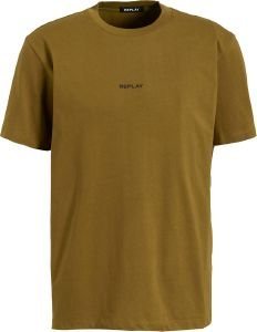 T-SHIRT REPLAY WITH LOGO PRINT M6644 .000.2660 238 ΣΚΟΥΡΟ ΧΑΚΙ (L) T-SHIRT REPLAY WITH LOGO PRINT M6644 .000.2660 238 ΣΚΟΥΡΟ ΧΑΚΙ (L)