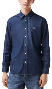 ΠΟΥΚΑΜΙΣΟ LACOSTE DENIM CH0197 QJH ΣΚΟΥΡΟ ΜΠΛΕ (40) ΠΟΥΚΑΜΙΣΟ LACOSTE DENIM CH0197 QJH ΣΚΟΥΡΟ ΜΠΛΕ (40)