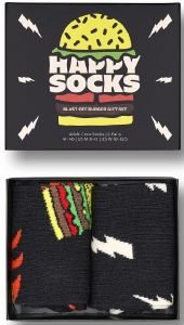   HAPPY SOCKS BLAST OFF BURGER P000310 GIFT BOX 2