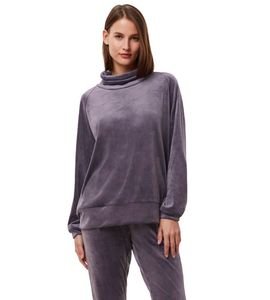 TOP TRIUMPH COZY COMFORT VELOUR SWEATER  