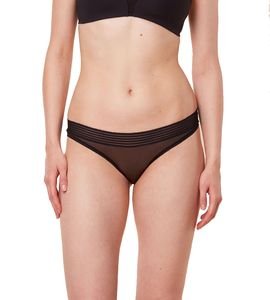 TRIUMPH ΣΛΙΠΑΚΙ TRIUMPH TEMPTING SHEER HIGHLEG TAI ΜΑΥΡΟ