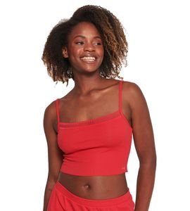 CROP TOP SLOGGI GO RIBBED CROP TOP ΕΝΤΟΝΟ ΚΟΚΚΙΝΟ (XS) CROP TOP SLOGGI GO RIBBED CROP TOP ΕΝΤΟΝΟ ΚΟΚΚΙΝΟ (XS)