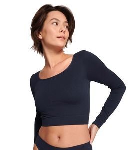 CROP TOP SLOGGI EVER INFUSED ALOE LS ΜΑΥΡΟ (XL) CROP TOP SLOGGI EVER INFUSED ALOE LS ΜΑΥΡΟ (XL)