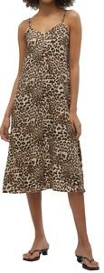 ΦΟΡΕΜΑ VERO MODA VMJOSIE CALF SINGLET 10303398 ANIMAL PRINT ΚΑΦΕ (XS) ΦΟΡΕΜΑ VERO MODA VMJOSIE CALF SINGLET 10303398 ANIMAL PRINT ΚΑΦΕ (XS)