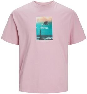 T-SHIRT JACK & JONES JORVESTERBRO PICTURE 12250421 ΡΟΖ (S) T-SHIRT JACK & JONES JORVESTERBRO PICTURE 12250421 ΡΟΖ (S)