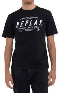 T-SHIRT REPLAY WITH CUSTOM GARAGE PRINT M6840 .000.2660 098  (XXXL)