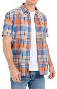 ΠΟΥΚΑΜΙΣΟ CAMEL ACTIVE CHECKED 409261-3S61-68 ORANGE (XL) ΠΟΥΚΑΜΙΣΟ CAMEL ACTIVE CHECKED 409261-3S61-68 ORANGE (XL)