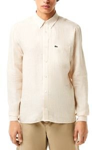 ΠΟΥΚΑΜΙΣΟ LACOSTE ΡΙΓΕ LINEN CH6985 IR7 ΛΕΥΚΟ/ΜΠΕΖ (40) ΠΟΥΚΑΜΙΣΟ LACOSTE ΡΙΓΕ LINEN CH6985 IR7 ΛΕΥΚΟ/ΜΠΕΖ (40)
