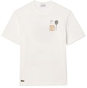 T-SHIRTS LACOSTE PATENT BACK PIQUE TH0135 IMF ΕΚΡΟΥ (M) T-SHIRTS LACOSTE PATENT BACK PIQUE TH0135 IMF ΕΚΡΟΥ (M)