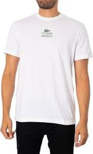 T-SHIRTS LACOSTE TH1147 001 ����� (XXL)