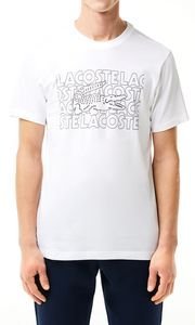 T-SHIRT LACOSTE ULTRA-DRY PRINTED TH7505 001 ΛΕΥΚΟ (XL) T-SHIRT LACOSTE ULTRA-DRY PRINTED TH7505 001 ΛΕΥΚΟ (XL)