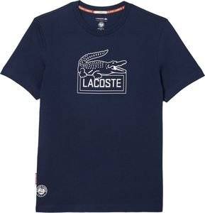T-SHIRT LACOSTE ROLAND GARROS EDITION TH9068 166 ������ ���� (L)