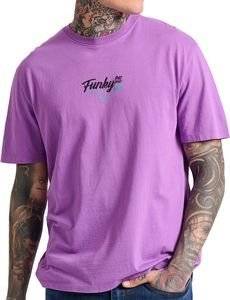 T-SHIRT FUNKY BUDDHA SURF PRINT FBM009-035-04 ��� (S)